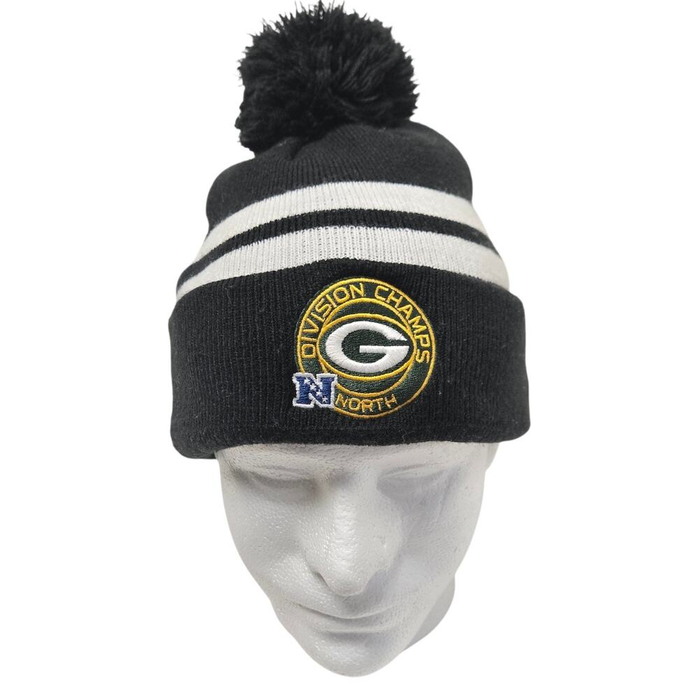 New Era Green Bay Packers 2021 NFC North Division Champions Beanie One Size